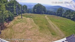 Bouřňák-Gipfel, Blick nach Süden