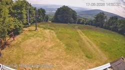 Bouřňák-Gipfel, Blick nach Süden