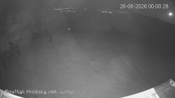 Bouřňák-szczyt, widok na południe