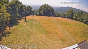 Sportzentrum Bouřňák - Bouřňák-Gipfel, Blick nach Süden - 16.7.2026 v 12:00 Sportzentrum Bouřňák - Bouřňák-Gipfel, Blick nach Süden - 16.7.2026 v 12:00