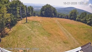 Sportzentrum Bouřňák - Bouřňák-Gipfel, Blick nach Süden - 16.7.2026 v 13:00 Sportzentrum Bouřňák - Bouřňák-Gipfel, Blick nach Süden - 16.7.2026 v 13:00