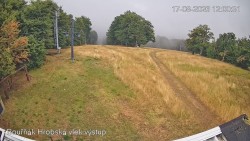 Bouřňák-Gipfel, Blick nach Süden