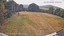 Vrchol Bouřňák, pohled na jih