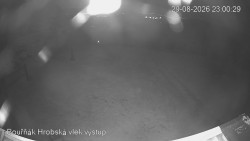 Vrchol Bouřňák, pohled na jih