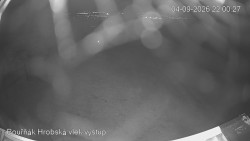 Vrchol Bouřňák, pohled na jih