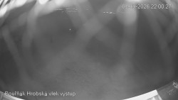 Vrchol Bouřňák, pohled na jih