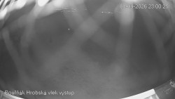 Vrchol Bouřňák, pohled na jih