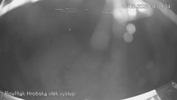 Vrchol Bouřňák, pohled na jih
