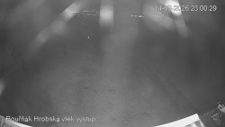 Vrchol Bouřňák, pohled na jih