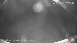 Bouřňák-szczyt, widok na południe