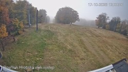 Vrchol Bouřňák, pohled na jih