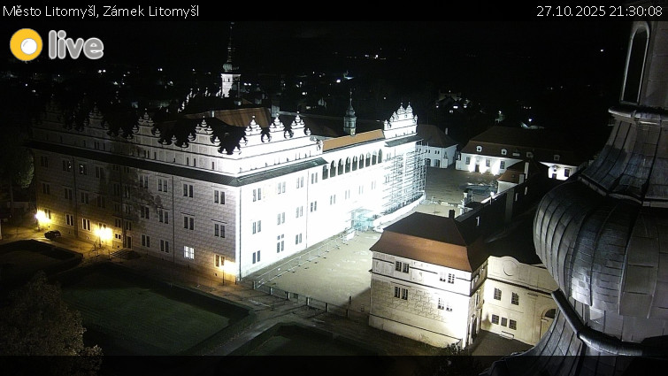 Město Litomyšl - Zámek Litomyšl - 27.10.2025 v 21:30 Město Litomyšl - Zámek Litomyšl - 27.10.2025 v 21:30