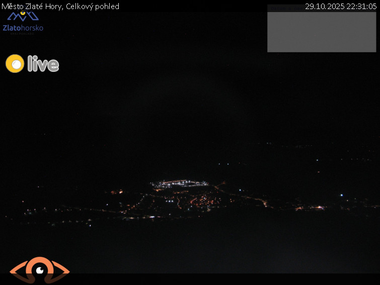 Město Zlaté Hory - Celkový pohled - 29.10.2025 v 22:31 Město Zlaté Hory - Celkový pohled - 29.10.2025 v 22:31