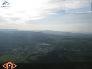 Město Zlaté Hory - Celkový pohled - 2.4.2026 v 17:15 Město Zlaté Hory - Celkový pohled - 2.4.2026 v 17:15