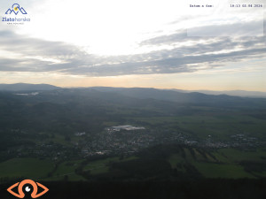 Město Zlaté Hory - Celkový pohled - 2.4.2026 v 18:15 Město Zlaté Hory - Celkový pohled - 2.4.2026 v 18:15