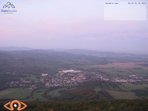 Město Zlaté Hory - Celkový pohled - 1.10.2026 v 06:45 Město Zlaté Hory - Celkový pohled - 1.10.2026 v 06:45