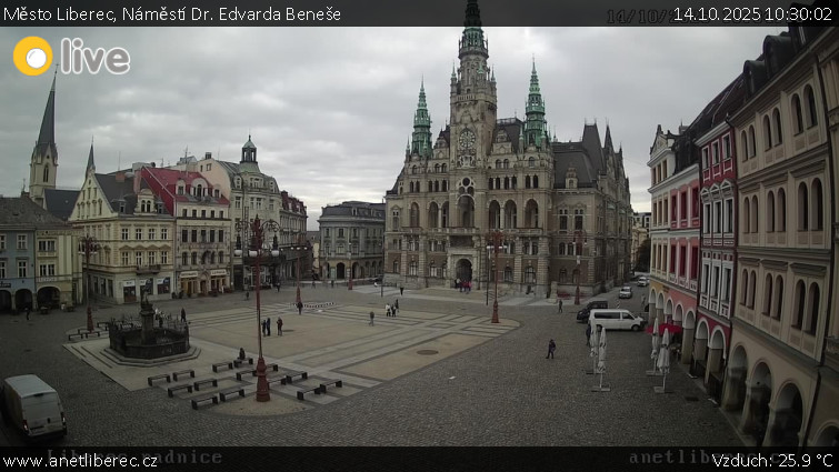 Město Liberec - Náměstí Dr. Edvarda Beneše - 14.10.2025 v 10:30 Město Liberec - Náměstí Dr. Edvarda Beneše - 14.10.2025 v 10:30