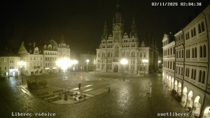 Město Liberec - Náměstí Dr. Edvarda Beneše - 2.11.2025 v 02:00 Město Liberec - Náměstí Dr. Edvarda Beneše - 2.11.2025 v 02:00