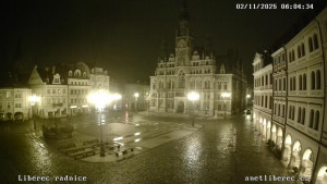 Město Liberec - Náměstí Dr. Edvarda Beneše - 2.11.2025 v 06:00 Město Liberec - Náměstí Dr. Edvarda Beneše - 2.11.2025 v 06:00