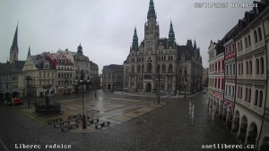 Město Liberec - Náměstí Dr. Edvarda Beneše - 2.11.2025 v 07:45 Město Liberec - Náměstí Dr. Edvarda Beneše - 2.11.2025 v 07:45