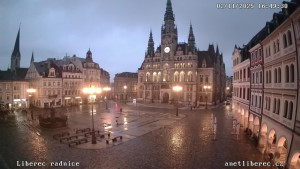 Město Liberec - Náměstí Dr. Edvarda Beneše - 2.11.2025 v 16:45 Město Liberec - Náměstí Dr. Edvarda Beneše - 2.11.2025 v 16:45