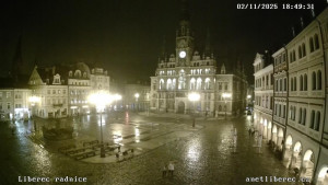 Město Liberec - Náměstí Dr. Edvarda Beneše - 2.11.2025 v 18:45 Město Liberec - Náměstí Dr. Edvarda Beneše - 2.11.2025 v 18:45