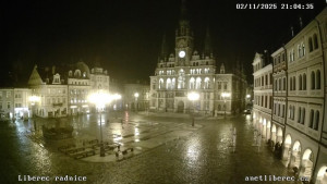 Město Liberec - Náměstí Dr. Edvarda Beneše - 2.11.2025 v 21:00 Město Liberec - Náměstí Dr. Edvarda Beneše - 2.11.2025 v 21:00