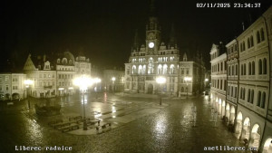 Město Liberec - Náměstí Dr. Edvarda Beneše - 2.11.2025 v 23:30 Město Liberec - Náměstí Dr. Edvarda Beneše - 2.11.2025 v 23:30