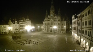 Město Liberec - Náměstí Dr. Edvarda Beneše - 6.11.2025 v 03:30 Město Liberec - Náměstí Dr. Edvarda Beneše - 6.11.2025 v 03:30