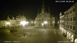 Město Liberec - Náměstí Dr. Edvarda Beneše - 6.11.2025 v 06:00 Město Liberec - Náměstí Dr. Edvarda Beneše - 6.11.2025 v 06:00