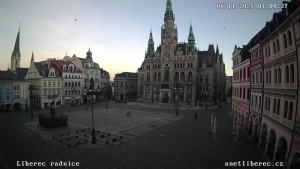 Město Liberec - Náměstí Dr. Edvarda Beneše - 6.11.2025 v 07:00 Město Liberec - Náměstí Dr. Edvarda Beneše - 6.11.2025 v 07:00