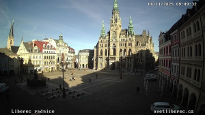 Město Liberec - Náměstí Dr. Edvarda Beneše - 6.11.2025 v 09:45 Město Liberec - Náměstí Dr. Edvarda Beneše - 6.11.2025 v 09:45