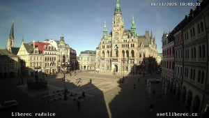 Město Liberec - Náměstí Dr. Edvarda Beneše - 6.11.2025 v 10:45 Město Liberec - Náměstí Dr. Edvarda Beneše - 6.11.2025 v 10:45