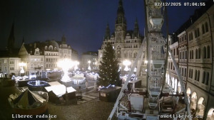 Město Liberec - Náměstí Dr. Edvarda Beneše - 2.12.2025 v 07:00 Město Liberec - Náměstí Dr. Edvarda Beneše - 2.12.2025 v 07:00