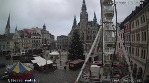 Město Liberec - Náměstí Dr. Edvarda Beneše - 2.12.2025 v 08:15 Město Liberec - Náměstí Dr. Edvarda Beneše - 2.12.2025 v 08:15