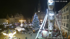 Město Liberec - Náměstí Dr. Edvarda Beneše - 2.12.2025 v 17:15 Město Liberec - Náměstí Dr. Edvarda Beneše - 2.12.2025 v 17:15