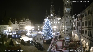 Město Liberec - Náměstí Dr. Edvarda Beneše - 2.12.2025 v 20:30 Město Liberec - Náměstí Dr. Edvarda Beneše - 2.12.2025 v 20:30