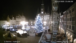 Město Liberec - Náměstí Dr. Edvarda Beneše - 2.12.2025 v 23:00 Město Liberec - Náměstí Dr. Edvarda Beneše - 2.12.2025 v 23:00