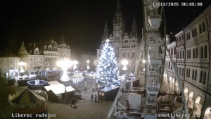 Město Liberec - Náměstí Dr. Edvarda Beneše - 13.12.2025 v 00:00 Město Liberec - Náměstí Dr. Edvarda Beneše - 13.12.2025 v 00:00