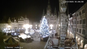 Město Liberec - Náměstí Dr. Edvarda Beneše - 13.12.2025 v 01:00 Město Liberec - Náměstí Dr. Edvarda Beneše - 13.12.2025 v 01:00
