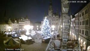 Město Liberec - Náměstí Dr. Edvarda Beneše - 13.12.2025 v 07:00 Město Liberec - Náměstí Dr. Edvarda Beneše - 13.12.2025 v 07:00