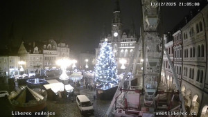 Město Liberec - Náměstí Dr. Edvarda Beneše - 13.12.2025 v 21:00 Město Liberec - Náměstí Dr. Edvarda Beneše - 13.12.2025 v 21:00