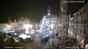 Město Liberec - Náměstí Dr. Edvarda Beneše - 13.12.2025 v 22:00 Město Liberec - Náměstí Dr. Edvarda Beneše - 13.12.2025 v 22:00