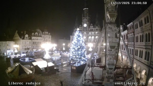Město Liberec - Náměstí Dr. Edvarda Beneše - 13.12.2025 v 23:00 Město Liberec - Náměstí Dr. Edvarda Beneše - 13.12.2025 v 23:00