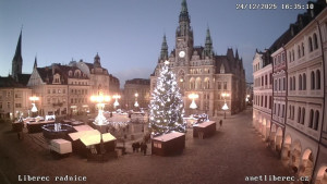Město Liberec - Náměstí Dr. Edvarda Beneše - 24.12.2025 v 16:30 Město Liberec - Náměstí Dr. Edvarda Beneše - 24.12.2025 v 16:30