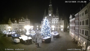 Město Liberec - Náměstí Dr. Edvarda Beneše - 24.12.2025 v 17:15 Město Liberec - Náměstí Dr. Edvarda Beneše - 24.12.2025 v 17:15