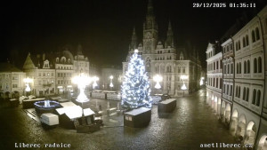 Město Liberec - Náměstí Dr. Edvarda Beneše - 29.12.2025 v 01:30 Město Liberec - Náměstí Dr. Edvarda Beneše - 29.12.2025 v 01:30