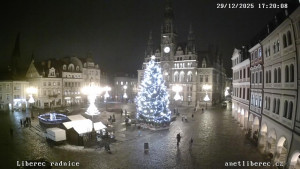 Město Liberec - Náměstí Dr. Edvarda Beneše - 29.12.2025 v 17:15 Město Liberec - Náměstí Dr. Edvarda Beneše - 29.12.2025 v 17:15