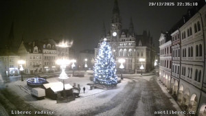 Město Liberec - Náměstí Dr. Edvarda Beneše - 29.12.2025 v 22:30 Město Liberec - Náměstí Dr. Edvarda Beneše - 29.12.2025 v 22:30