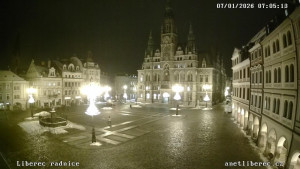 Město Liberec - Náměstí Dr. Edvarda Beneše - 7.1.2026 v 07:00 Město Liberec - Náměstí Dr. Edvarda Beneše - 7.1.2026 v 07:00